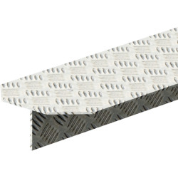 MULTI - Recouvrement fente en forme de T en aluminium 1.09 x 0.19 m