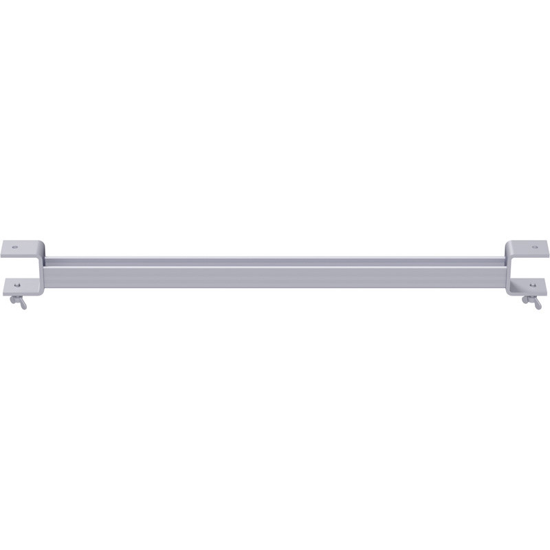 MULTI - Support plancher intermédiaire centrique en U en acier (Version de plancher à plancher) 0.32 m