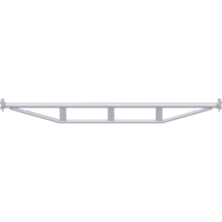 MULTI - Double support-plancher à tube en acier 1.57 m