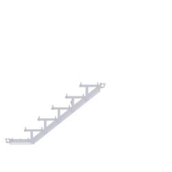 METRIQUE - Limon Modul avec demi-collier - charge maxi 200 kg/m² (classe de charge 3) - 1.50 x 1.00 m