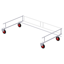 Protection latérale toit plat MOBILE kit complet 4.50 x 2.50 m