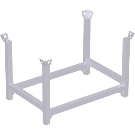 Palette MODUL 53 en acier - 1.20 x 0.80 x 0.82 m