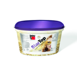 BAUMIT Crépi Siloxane Premium / Taloché K 1,5 mm StarTop - Seau de 25 Kg