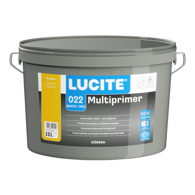 LUCITE 022 Multiprimer Blanc - 12L