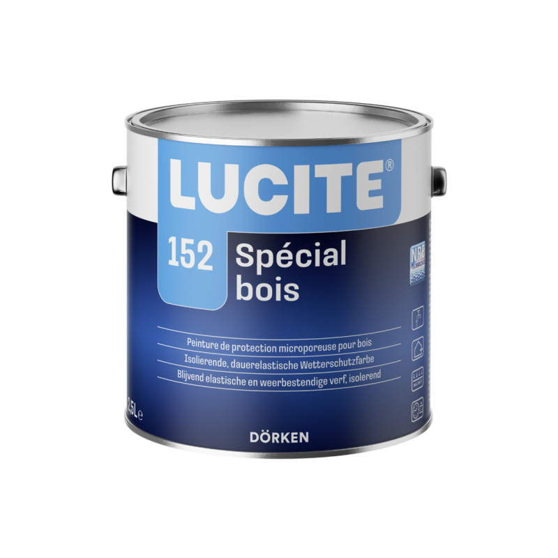 LUCITE 152 Spécial Bois Blanc - 12L