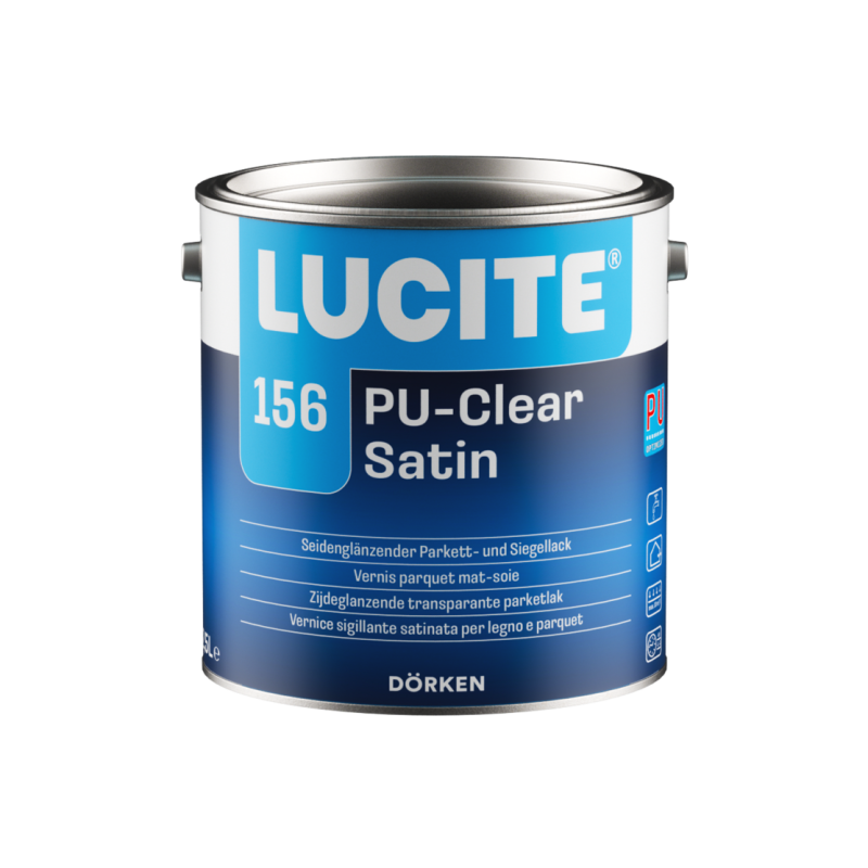 LUCITE 156 PU-CLEAR SATIN INCOLORE - 2.5L