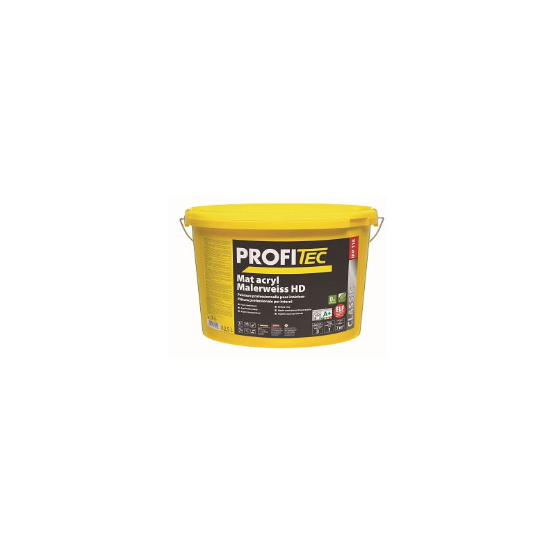 PROFITEC P115 Mat Acryl blanc - 5 L