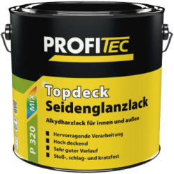 PROFITEC P320 Laque Satinée Tendue blanche - 0,750 L