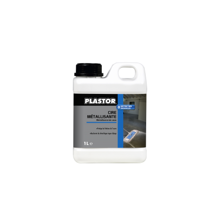 PLASTOR Cire Métallisante Mate - 1 L