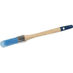 Brosse de Pouce Fibres Bleues Acrylique Virole Inox N°4