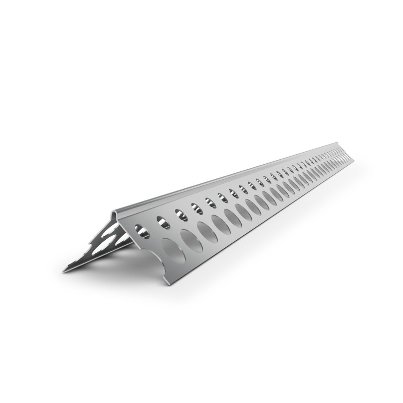 Cornière perforée alu - 25 x 25 mm - 300 cm de long