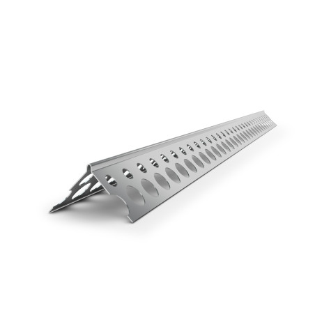 Cornière perforée alu - 25 x 25 mm - 300 cm de long