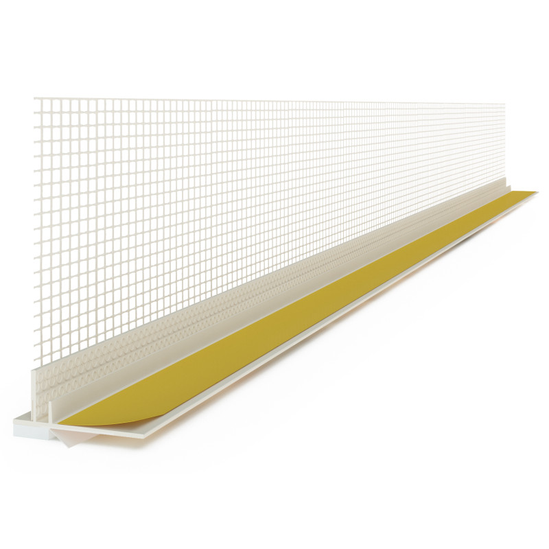 Profilé de protection portes et fenêtres - lèvre de protection en PVC souple