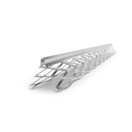 Cornière plâtrière déployée - 34 x 34 mm - 225 cm de long