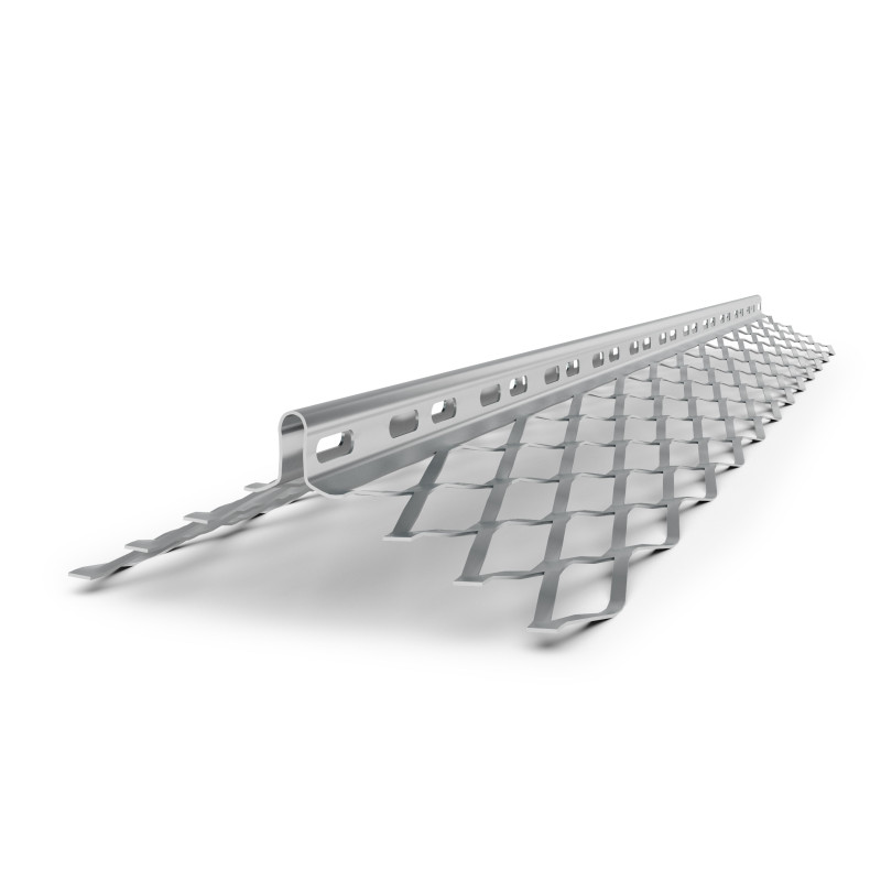 Cornière plâtrière déployée - 45 x 45 mm - 250 cm de long