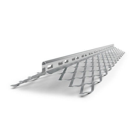 Cornière plâtrière déployée - 45 x 45 mm - 250 cm de long