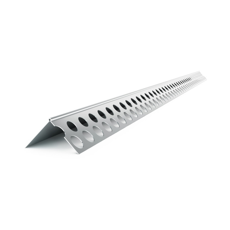 Profilé d'arrêt - 26 x 23 mm - 250 cm de long 