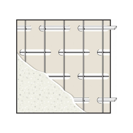 Stucanet S - 2.400 x 700 mm