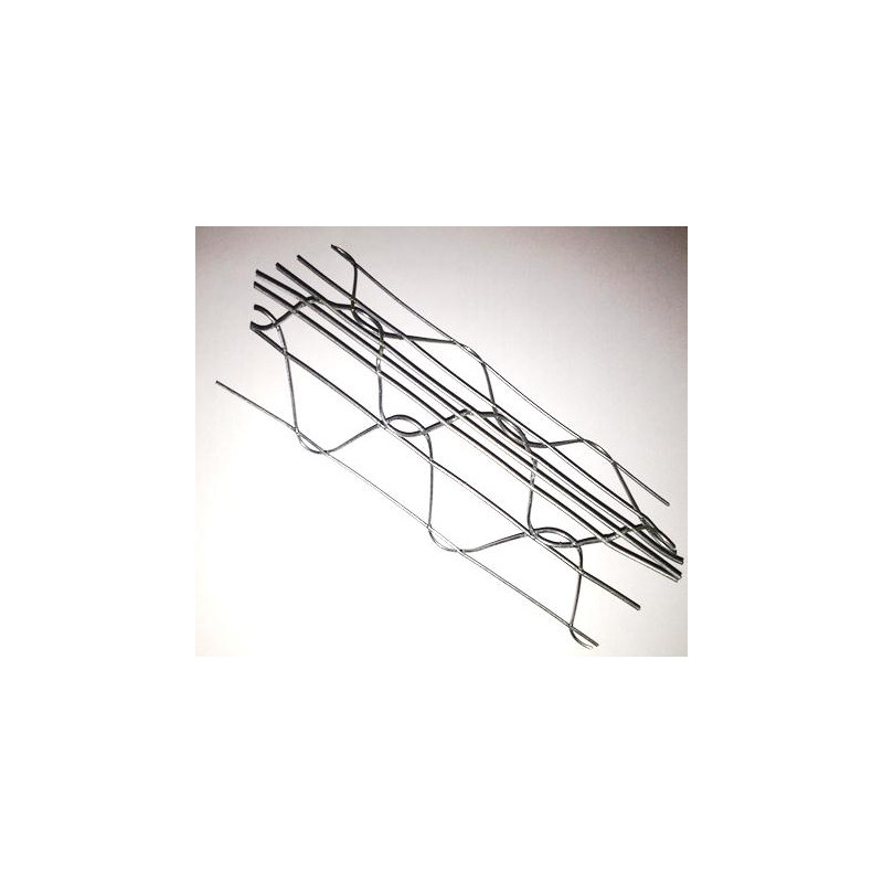 Profilés en fils soudés - type AP - 62 x 62 mm - 295 cm de long 