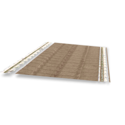 Plaque de support d'enduit avec papier - 10 mm d'enduit 