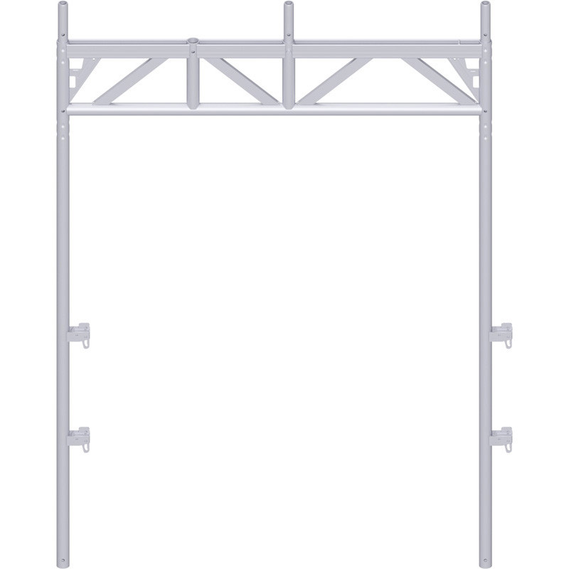 Alfix - Cadre passage piétons en acier 2.20 x 1.57 m en 3 parties