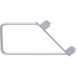 Alfix / UNIFIX - Garde-corps intérieur inter-escalier 1.00 x 0.50 m