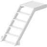 Alfix - Volée d'escalier de départ en aluminium 1.40 x 1.00 x 0.62 m