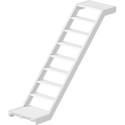 MULTI - Volée d'escalier en aluminium 2.07 x 1.50 x 0.62 m 