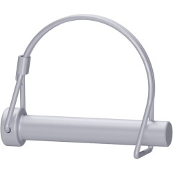 Goupille de sécurité galvanisé 12 x 70 mm avec fixation rapide