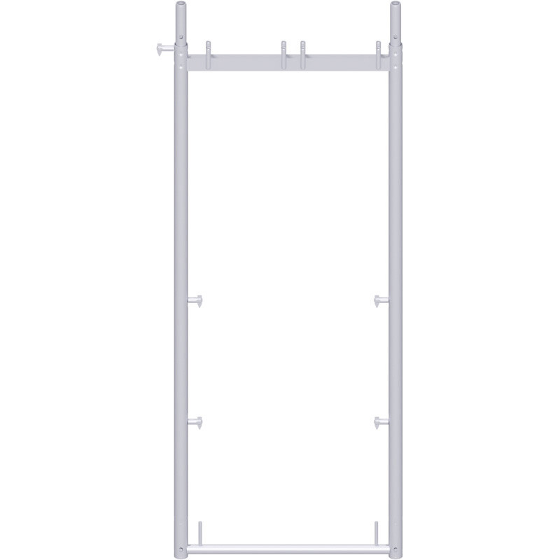 UNIFIX - Cadre en acier avec goujons basculeurs des deux côtés 2.00 x 0.74 m