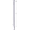 UNIFIX - Extension pour poteau de garde-corps en acier 1.00 m