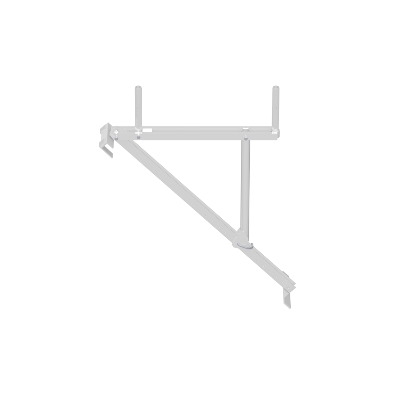 Console pour échafaudage de toit en aluminium 0.74 m