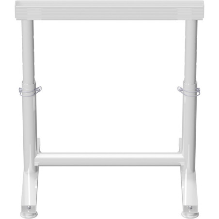 Alfix - Chevalet réglable en aluminium de 0.44 à 0.67 x 0.65 m