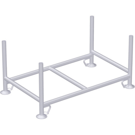 Palette tubulaire SPECIALE avec 4 tubes soudés 1.37 x 0.85 x 0.65 m