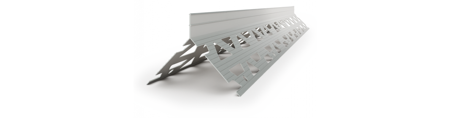 Profilé en PVC pour enduit extérieur